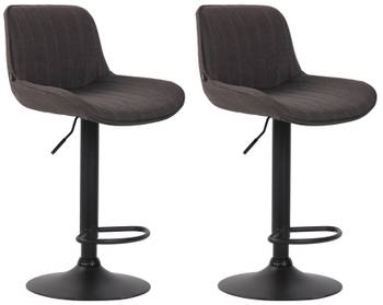 Tabouret de bar Lentini Lot de 2