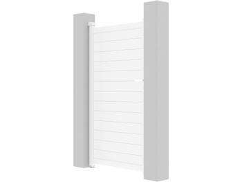 Portillon aluminium  Eric  - 101.2 x 180