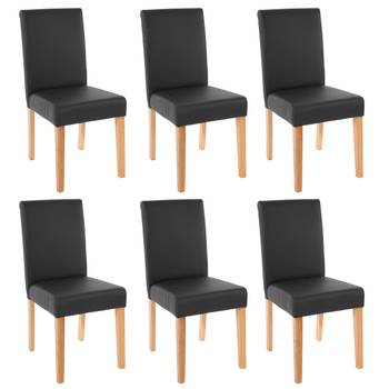 Chaise Littau simlicuir lot de 6