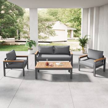 Gartenlounge-Set 4tlg Rhea Ⅰ