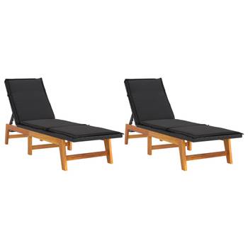 Chaise longue 319725 (lot de 2)