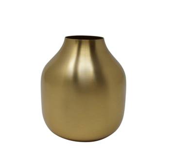 Vase Basit – Gold, Ø 8 cm