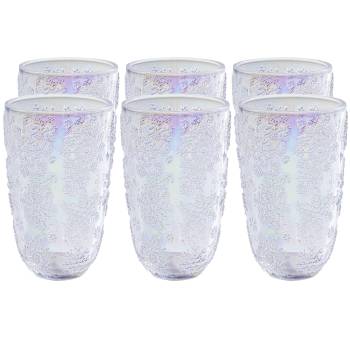 Verres à eau Ice Flowers (lot de 6)