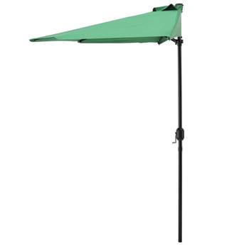 Demi-parasol Eger pour terrasse