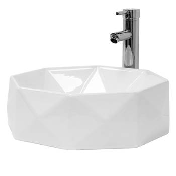 lavabo rond Ø 42x13,5 cm blanc