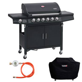 Gasgrill Set RED 6+1