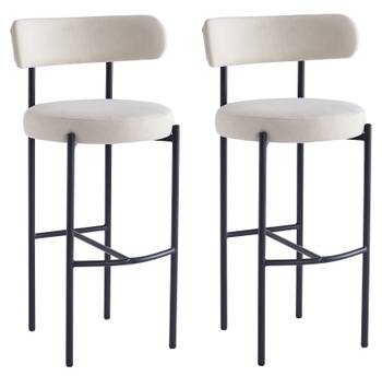 Lot de 2 tabourets de bar LARS