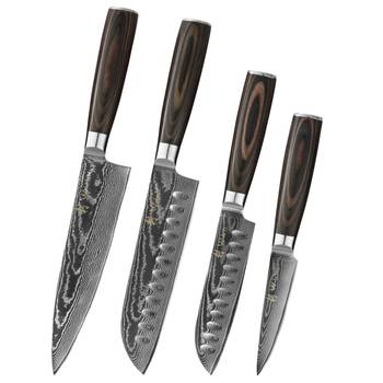 Damastmesser-Set Edib Essentials 4-tlg.