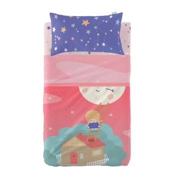 Moon dream Set drap Kinderbett 100x130