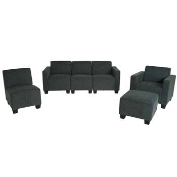 Sofa-System Couch-Garnitur Lyon 3-1-1-1