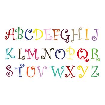 Wandtattoo - No.KS2 Magical Alphabet