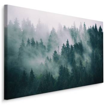 Tableau Forêt Dans Le Brouillard Paysage