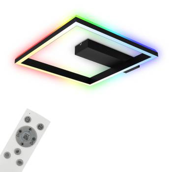 RGB CCT LED Deckenleuchte, schwarz, LED
