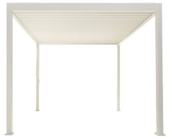 Weide Aluminium Pavillon weiss  3x4 M