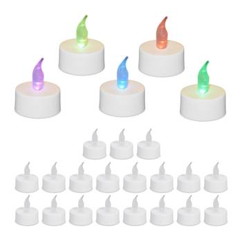 24x bougies LED à couleur changeante
