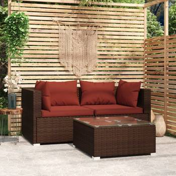 Salon de jardin (lot de 3) 3013629-6