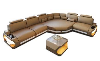 Ledersofa Asti