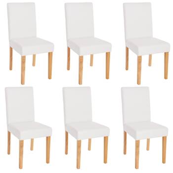 Chaise Littau simlicuir lot de 6