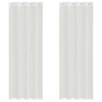Rideau en voile 3043941-6 (lot de 2)