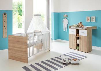 Babyzimmer Elisa 5 mit Umbauseiten-Set