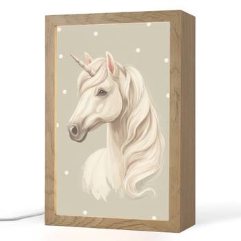 NACHTTISCHLAMPE Einhorn