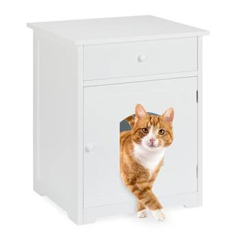 Katzenschrank mit Schublade