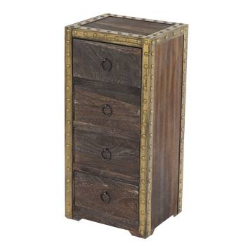 Commode Ambato 4 tiroir Shabby-Look