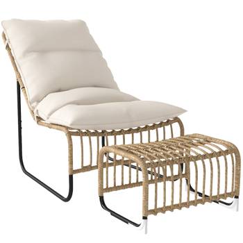 Rattan Relaxsessel 2er Set 867-253V00CW