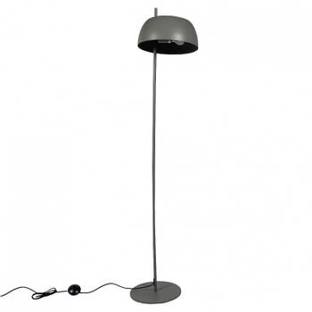 Lampadaire abat-jour métal gris H146cm