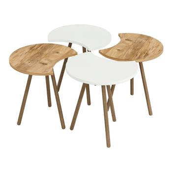 Set de 4 tables basses