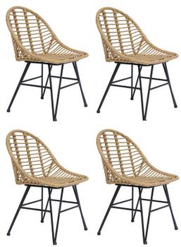 Lot de 4 chaises SAIGON