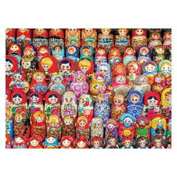 Puzzle Russische Matroschka Puppen