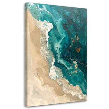 Wandbild Wellen
