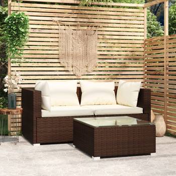 Garten-Lounge-Set (3-teilig) 3013629-6