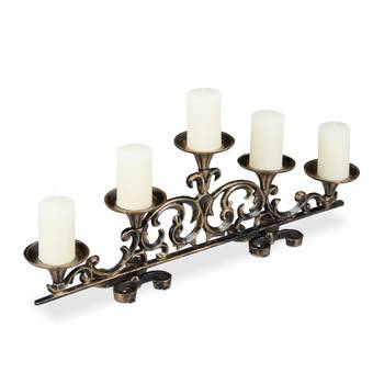 Chandelier 5 bras antique