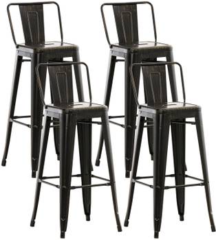 Tabouret de bar Mason Lot de 4