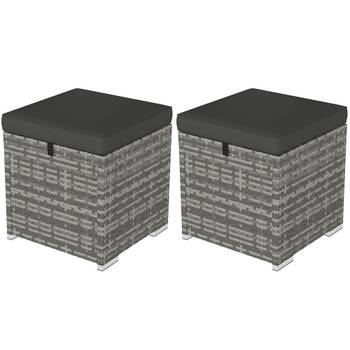 Rattan Hocker 2er Set 867-292V00CG