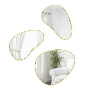 Set de 3 miroirs Hubba Pebble