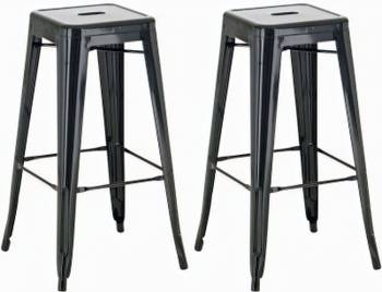 Tabouret de bar Joshua Lot de 2