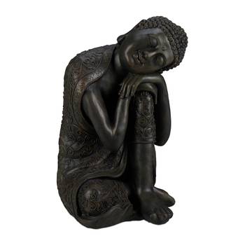 Buddha Figur geneigter Kopf 60 cm