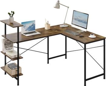 Schreibtisch mit Bücherregal Trevino