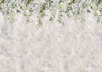 Panorama-Tapete Garten von Damals