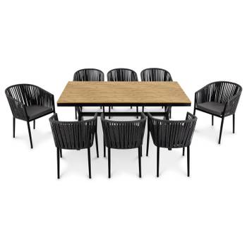 Gartenmöbel Set ISOLA 9er Set