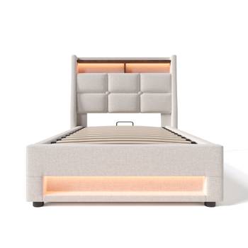 Bett mit USB M194-01