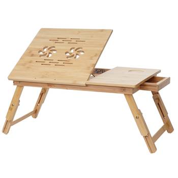 Table ordinateur portable B81 bambou