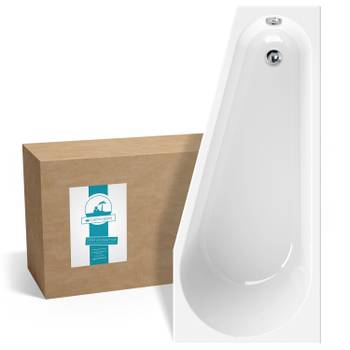 Raumsparbadewanne Links 1-teilig