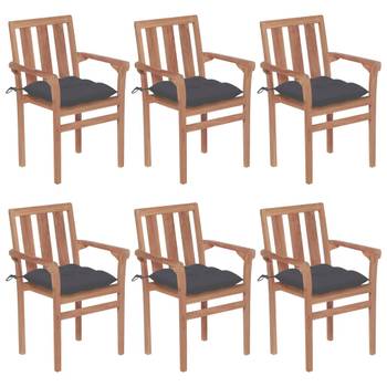 Stapelbarer Stuhl (6er Set)