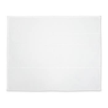 Voile d'ombrage rectangulaire blanc