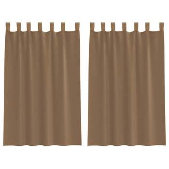 Rideau en voile 3043941-15 (lot de 2)