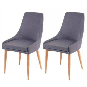 Chaise capitonnée B44 II (lot de 2)